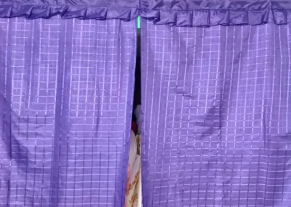 Cortinas de Tergal con Forro Uva