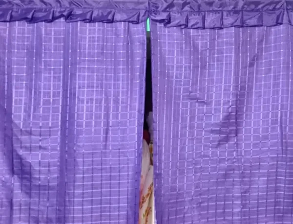 Cortinas de Tergal con Forro Uva