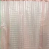 Cortinas de Tergal con Forro Color Melón para Ventanas y Puertas