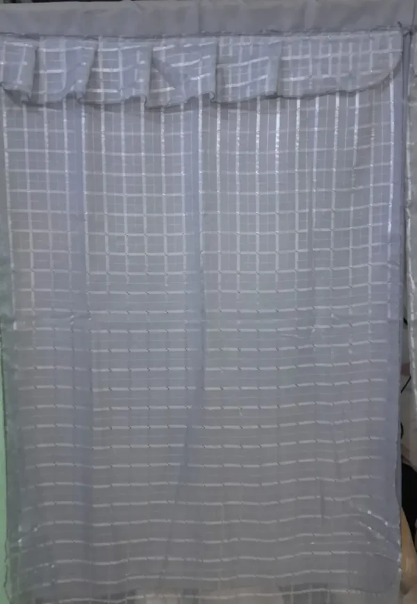 Cortinas de Tergal con Forro Gris