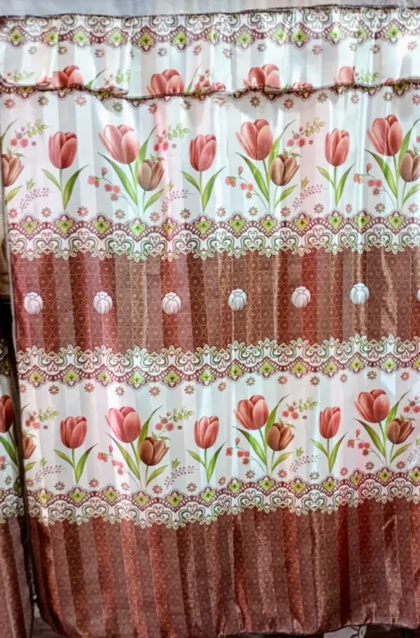 Cortinas de Blackout Satinado Chocolate