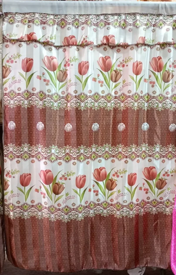 Cortinas de Blackout Satinado Chocolate