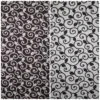 Cortinas cortas para ventanas en grecas chocolate