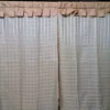 Cortinas de Tergal con Forro Color Arena