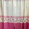 Cortinas de Gaza Pintada Color Vino