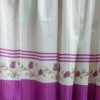 Cortinas de Gaza Pintada Color Uva