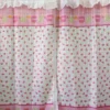 Cortinas de Cocina Tergal con Forro - Honguitos Rosas