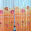 Cortinas de Blackout Satinado Color Naranja