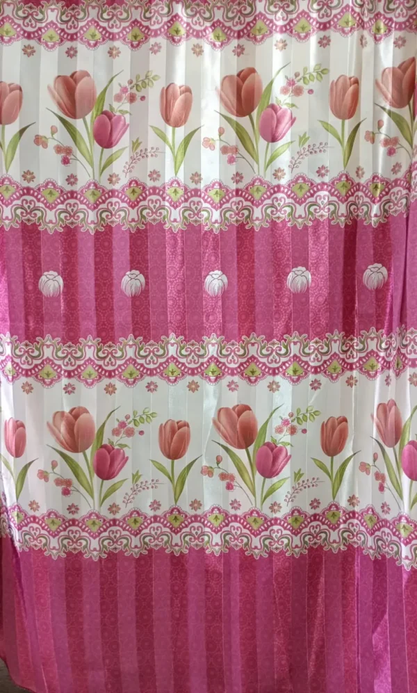 Cortinas de Blackout Satinado Color Guinda