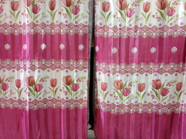 Cortinas de Blackout Satinado Color Guinda